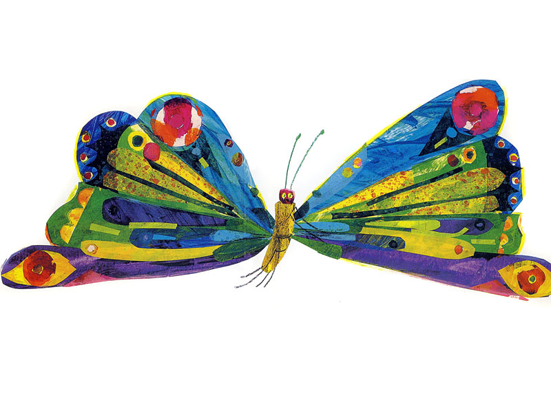 Очень голодная гусеница