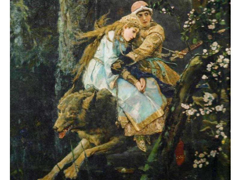 куда несётся Серый волк